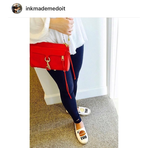 ♥️HP♥️ REBECCA MINKOFF Mini MAC Crossbody Bag - Picture 1 of 8